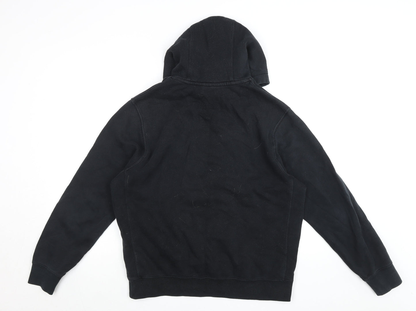 Mens UK Size M Nike Black Pullover Hoodie