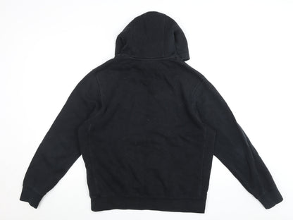 Mens UK Size M Nike Black Pullover Hoodie