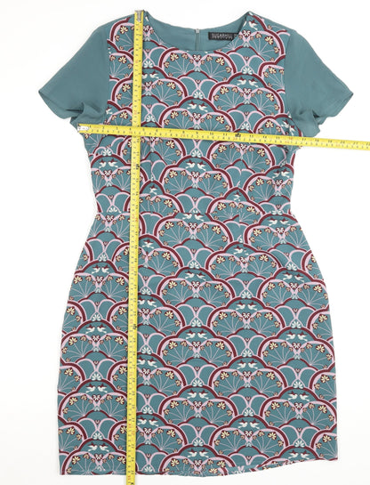 Sugarhill Boutique Women’s Multicoloured UK 12 Shift Dress