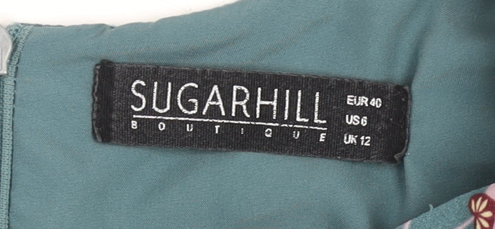 Sugarhill Boutique Women’s Multicoloured UK 12 Shift Dress