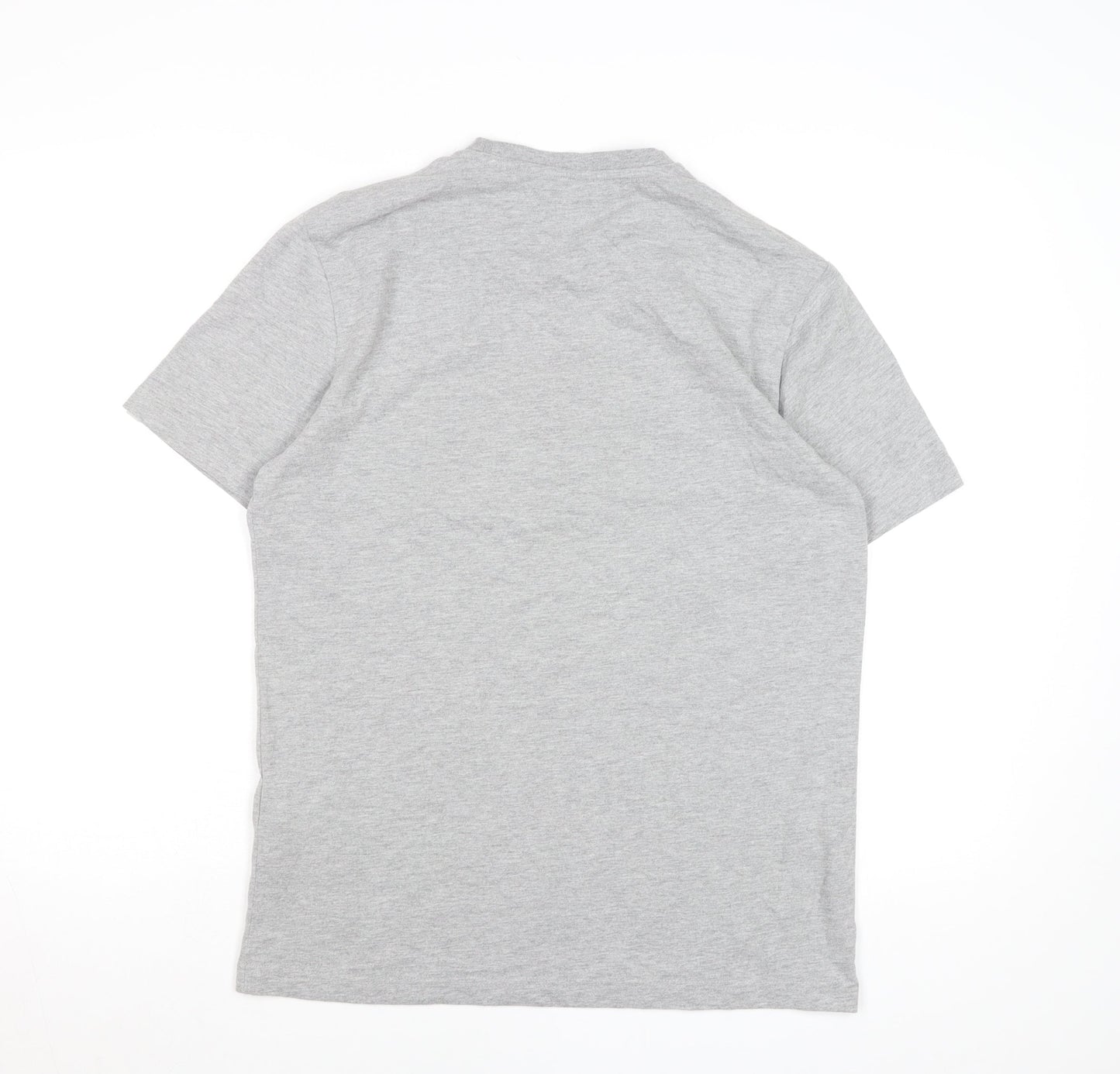 Original Penguin Men's Grey Medium Logo Graphic T-Shirt Cotton Blend