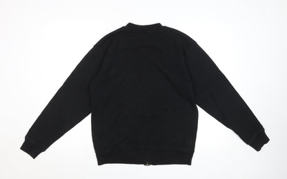 Marks and Spencer Women’s Black Jacket S Basic Zip Casual