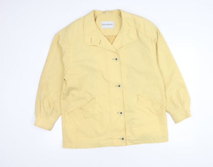 Dannimac Womens Beige Rain Jacket Coat M Mid Length Button Up