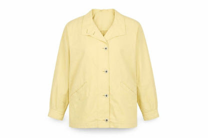 Dannimac Womens Beige Rain Jacket Coat M Mid Length Button Up