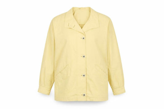 Dannimac Womens Beige Rain Jacket Coat M Mid Length Button Up