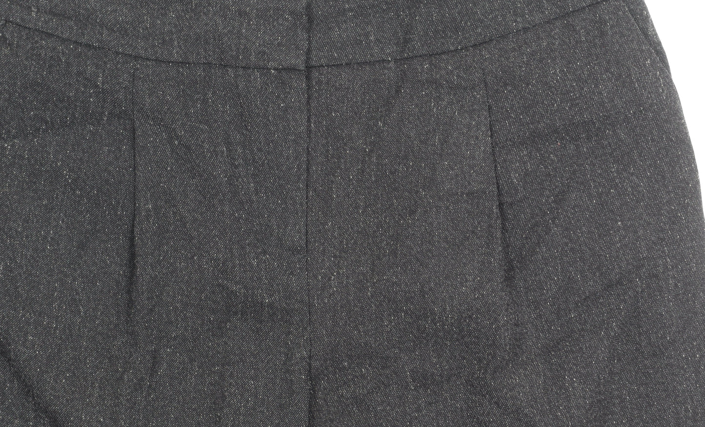 Marks and Spencer Men's Black Pleated Trousers M Regular Fit