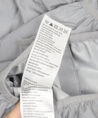 Mountain Warehouse Women’s Grey Size 10 Windbreaker Lightweight Jacket