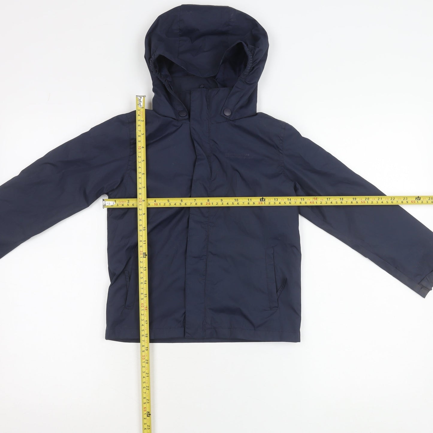 Mountain Warehouse Boys Blue 5-6Y Hooded Waterproof Rain Coat Jacket