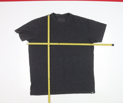 Mens UK Size XL Eddie Bauer Black  T-Shirt