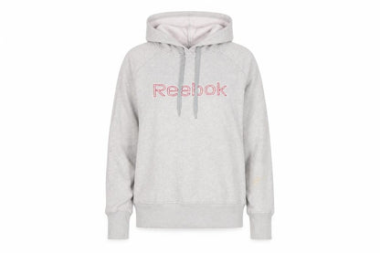 Womens UK Size S Reebok Grey Pullover Hoodie