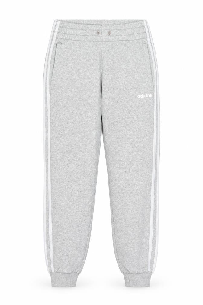 Front view of Adidas Women Grey XS Jogger Sweatpants Gym Training Trousers