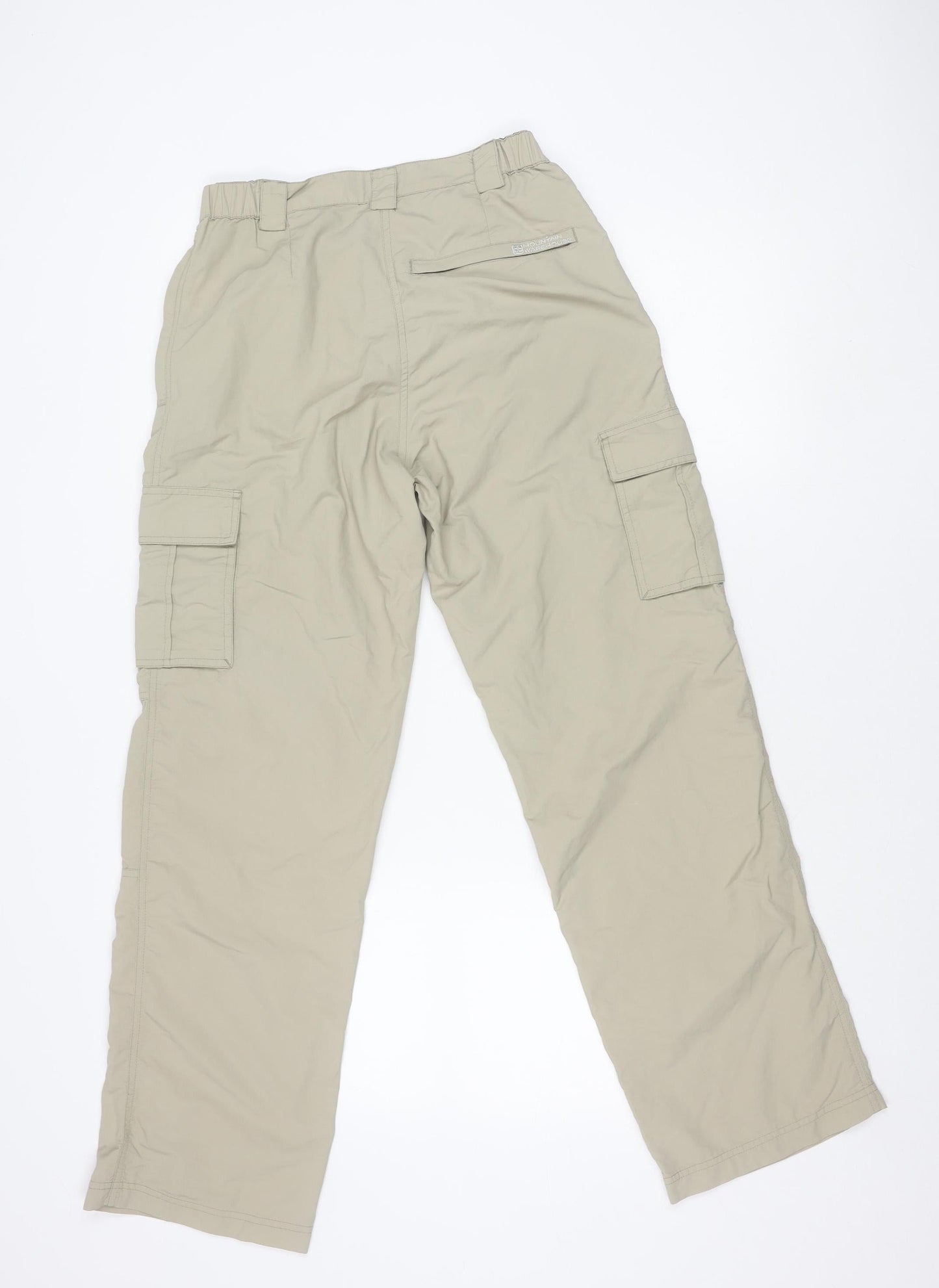 Mountain Warehouse Women’s Beige Cargo Trousers Size 8 Outdoor Hiking