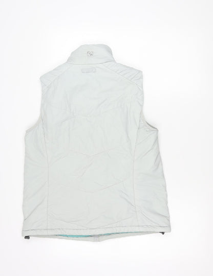 Rohan Womens Grey Waistcoat Bodywarmer M Lightweight Zip Padded Vest