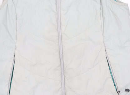 Rohan Womens Grey Waistcoat Bodywarmer M Lightweight Zip Padded Vest