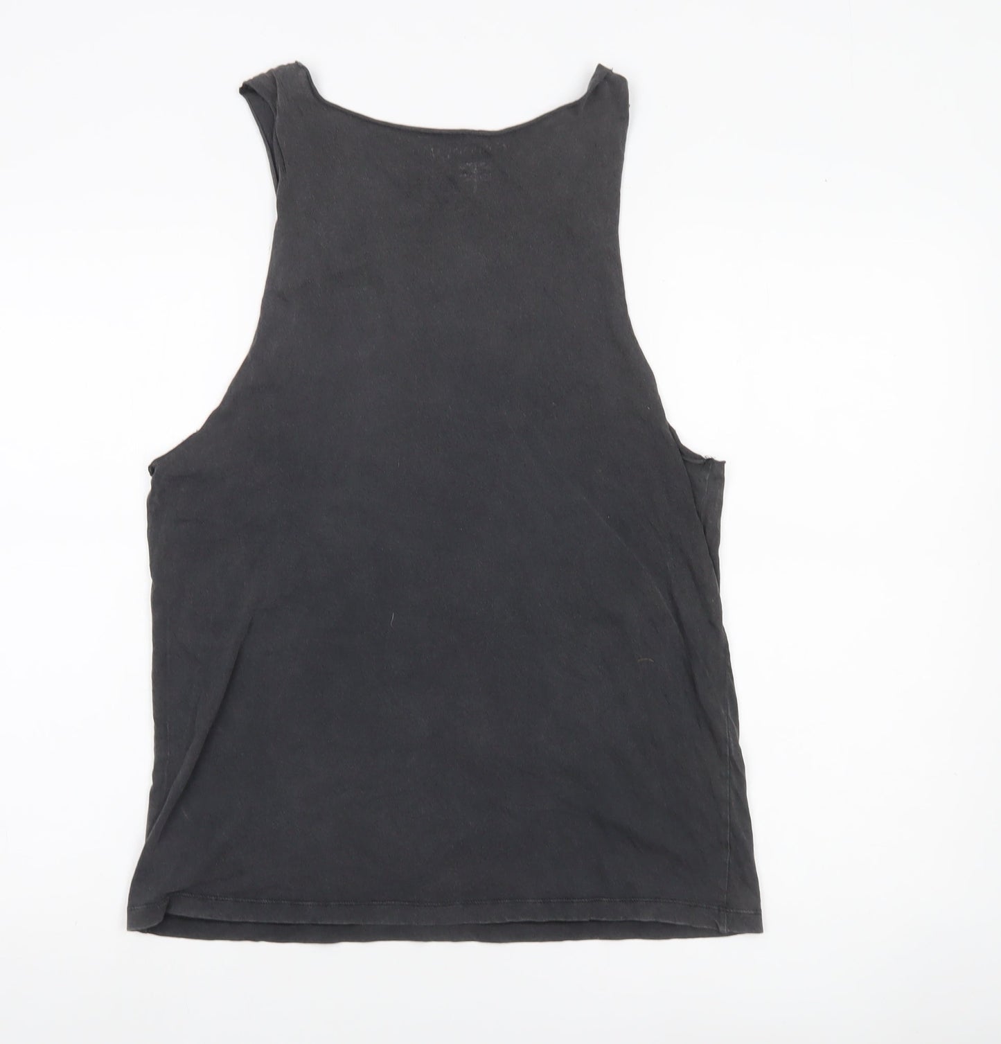 Condemned Nation Unisex Black Cotton Graphic Tank Top Size M