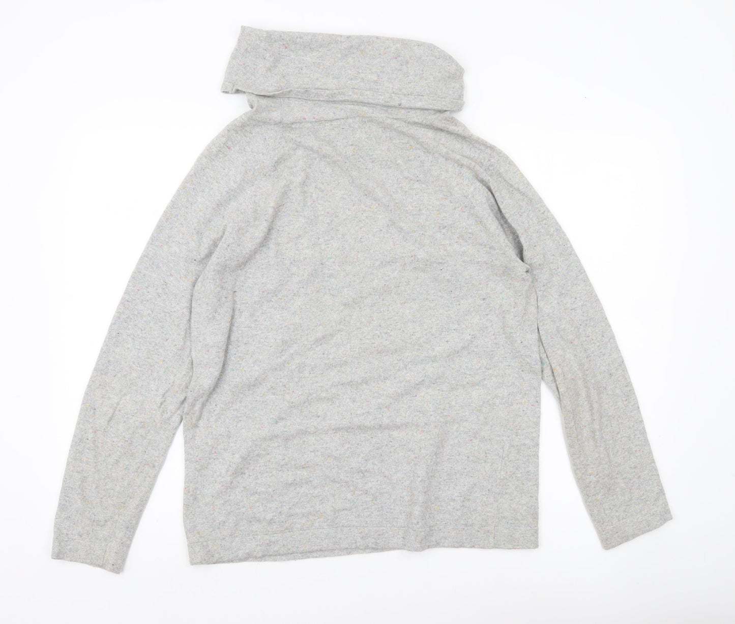 Laura Ashley Women’s Grey Roll Neck Knit Jumper UK 12