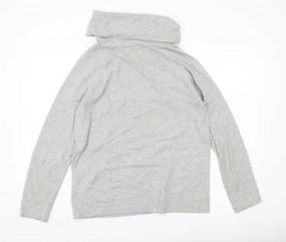 Laura Ashley Women’s Grey Roll Neck Knit Jumper UK 12