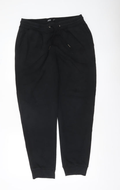 Jacamo Men’s Black Jogger Sweatpants Size 36 Regular Fit Tapered
