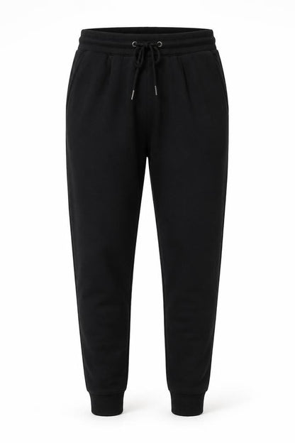 Jacamo Men’s Black Jogger Sweatpants Size 36 Regular Fit Tapered