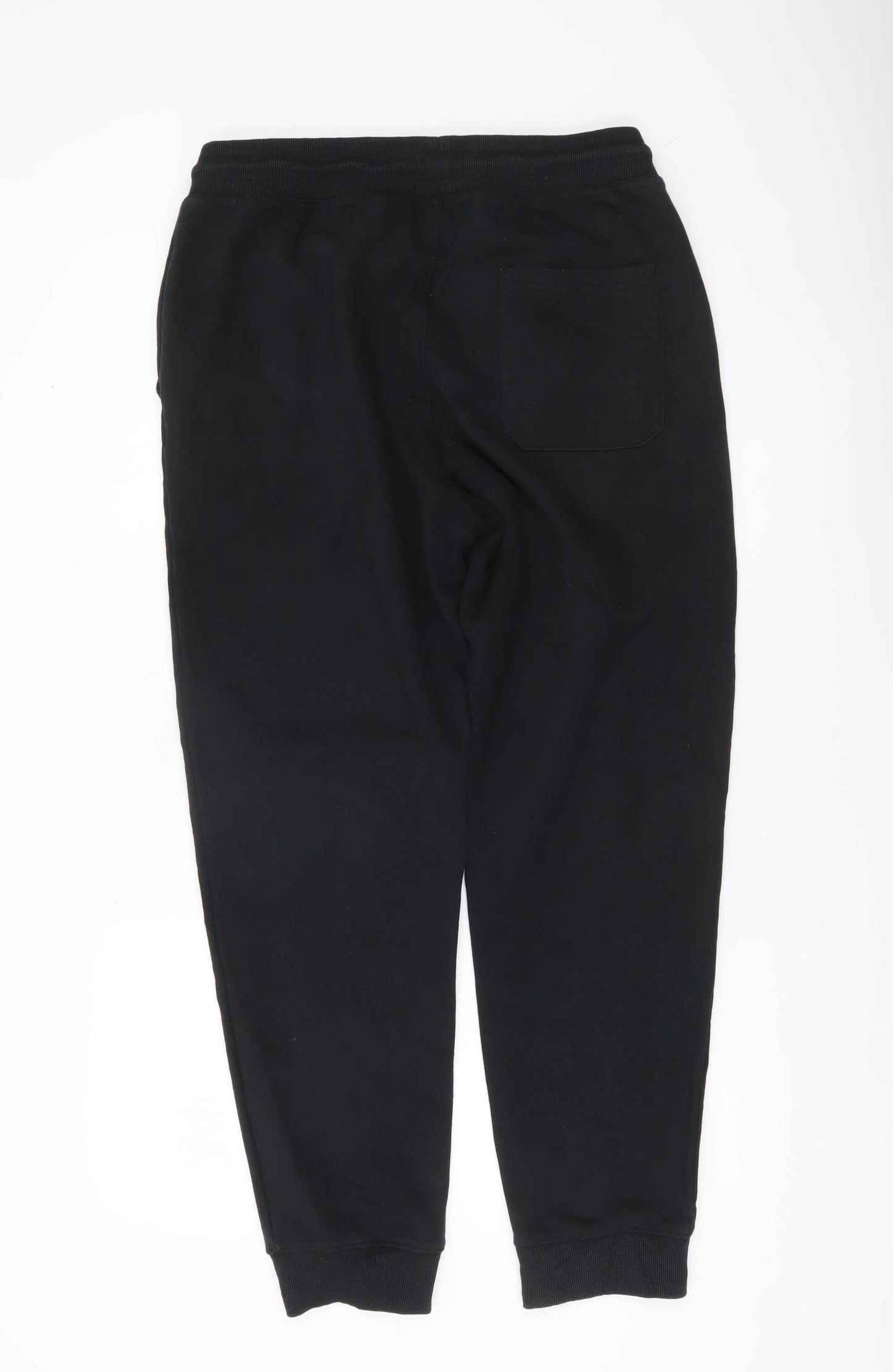 Jacamo Men’s Black Jogger Sweatpants Size 36 Regular Fit Tapered