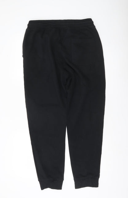 Jacamo Men’s Black Jogger Sweatpants Size 36 Regular Fit Tapered