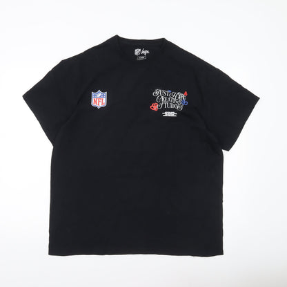 Mens UK Size XL Hype Black  T-Shirt