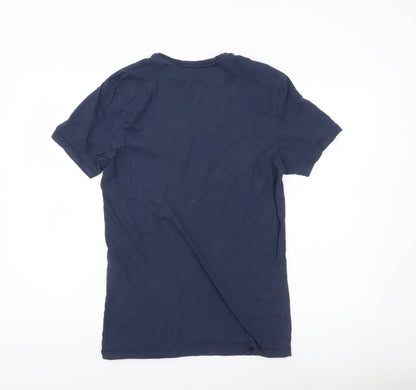 Levi's Men’s Blue Crew Neck Cotton T-Shirt Size M