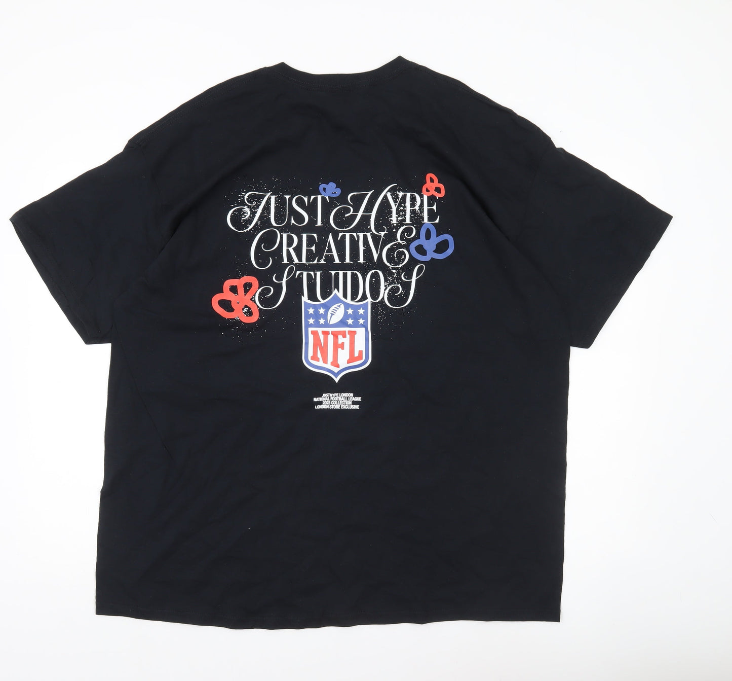 Mens UK Size 2XL Hype Black  T-Shirt
