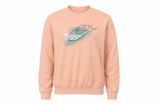 Mens UK Size M Nike Pink Pullover Sweatshirt
