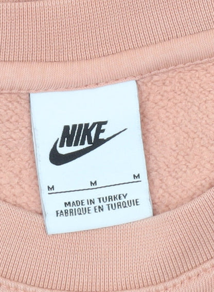 Mens UK Size M Nike Pink Pullover Sweatshirt