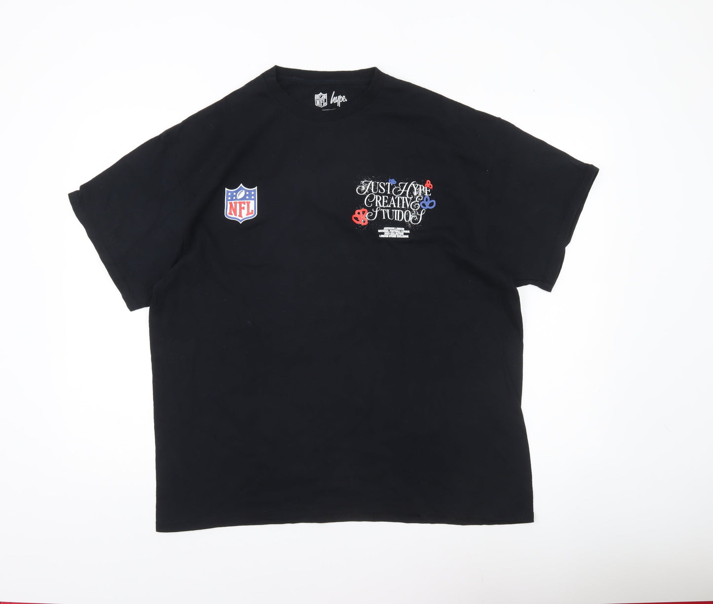 Mens UK Size XL Hype Black  T-Shirt