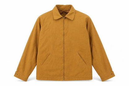 Weatherguard Men's Brown Polyester Nylon Zip Jacket Size S
