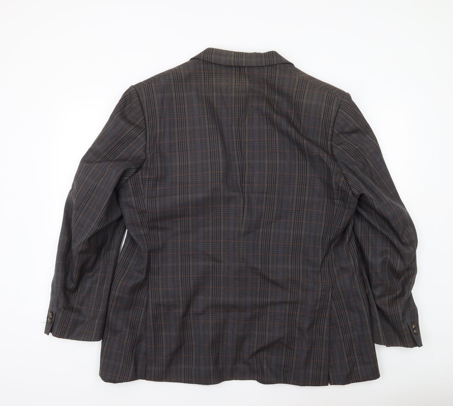 Magee Men’s Plaid Wool Blazer Jacket 40S Notch Lapel