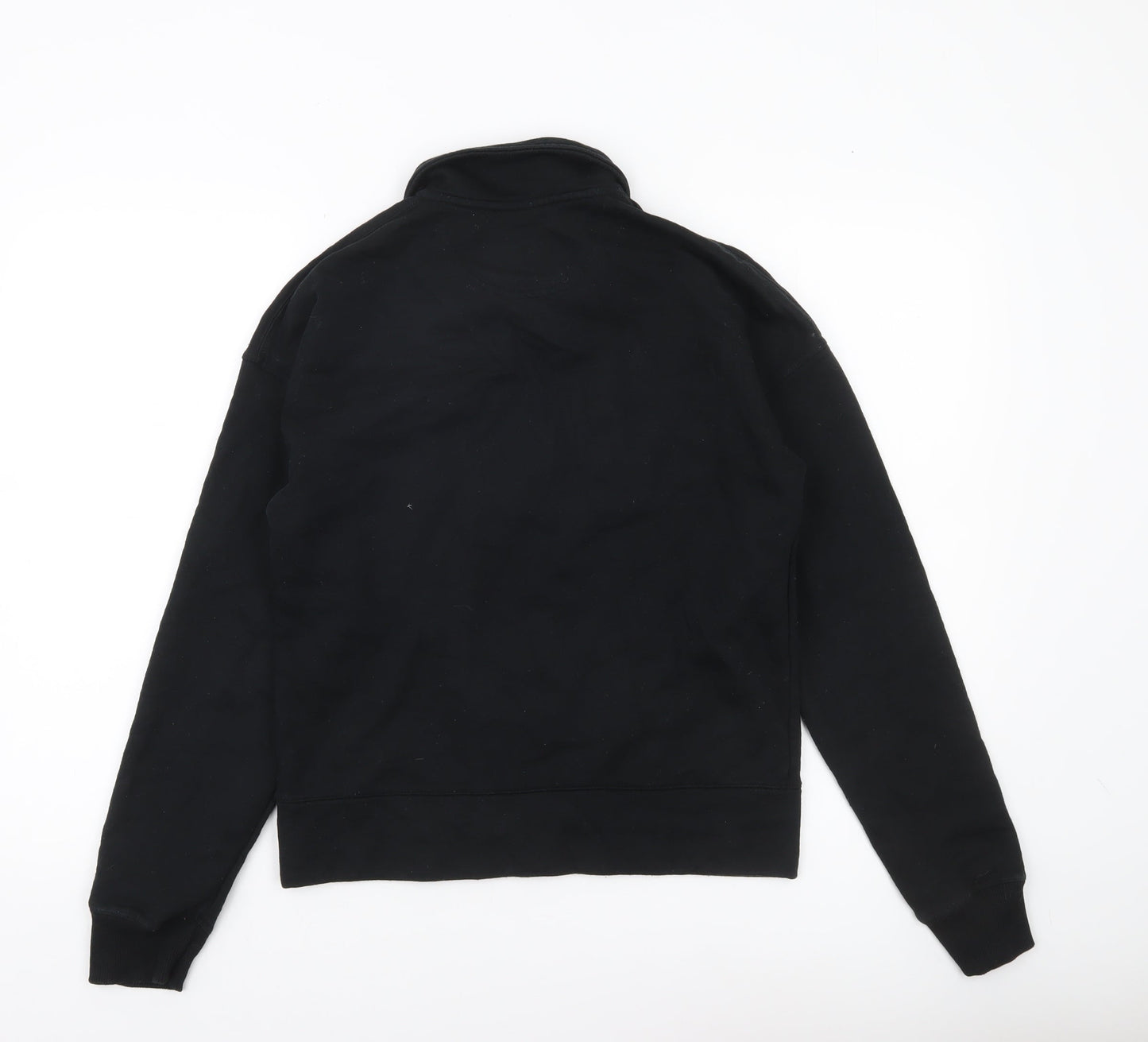 Champion Women Black XS Pullover Sweatshirt 1/4 Zip Logo