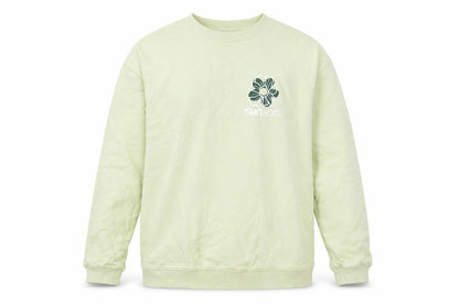 H&M Women’s Green Relaxed Fit Pullover Sweatshirt Size 12