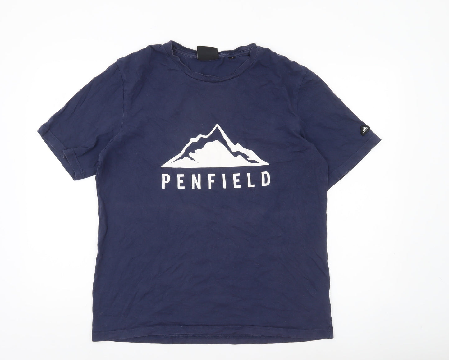 Penfield Men's Blue Graphic Logo T-Shirt Size M Regular Fit