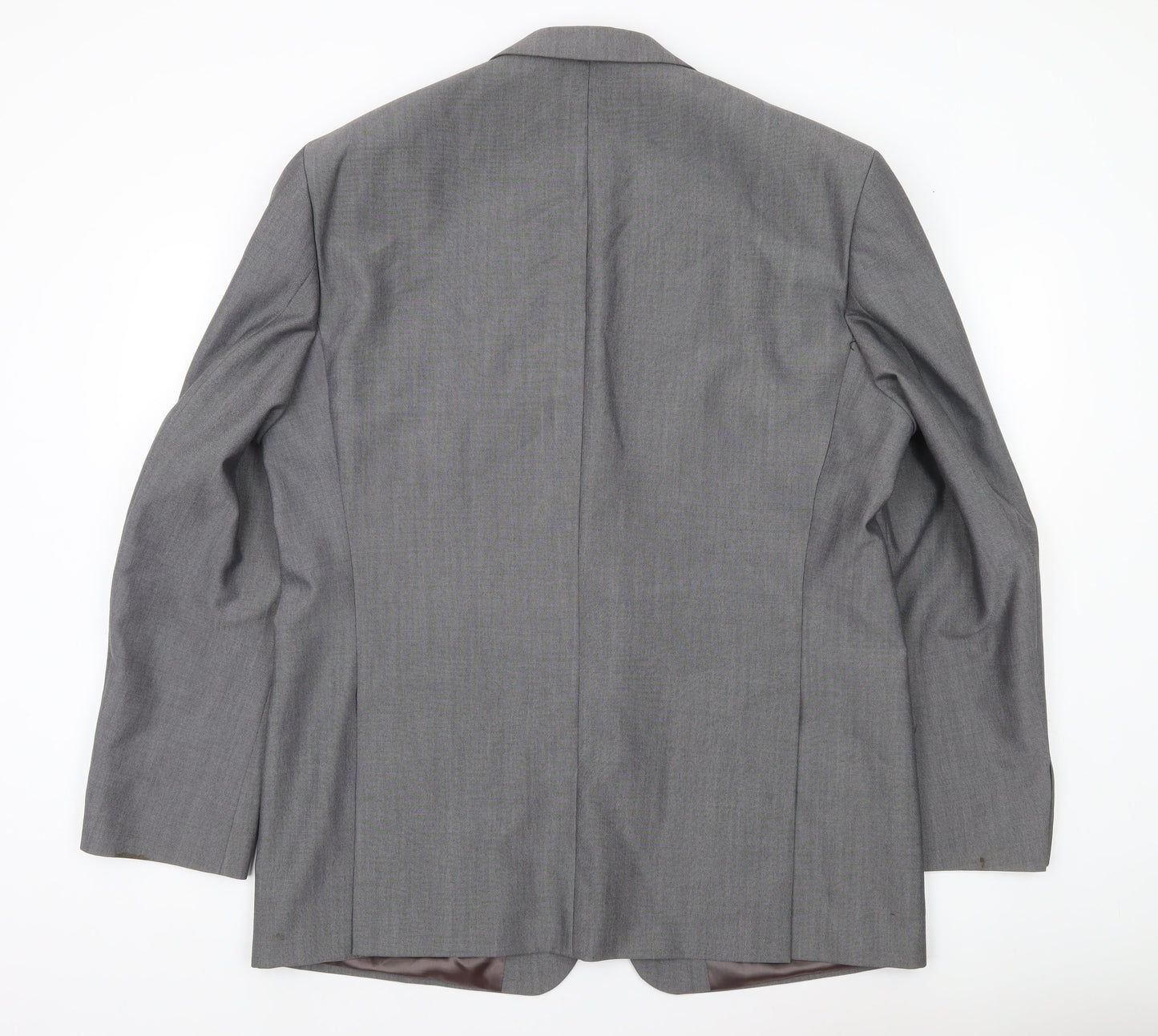 Varteks Men’s Grey Wool Blend Blazer Jacket Size 44 Regular