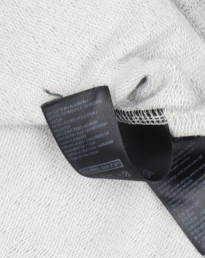 Ivy Park Womens Grey Sweatshirt Medium Pullover Logo Print Casual