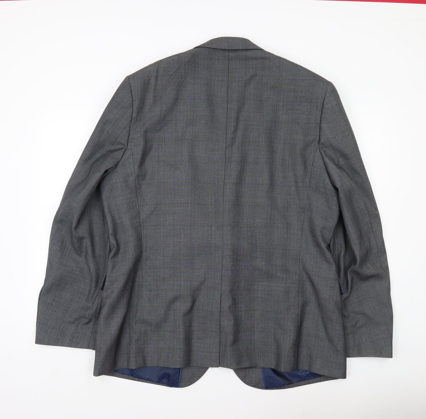 Tailor & Cutter Men’s Grey 46R Notch Lapel Suit Jacket