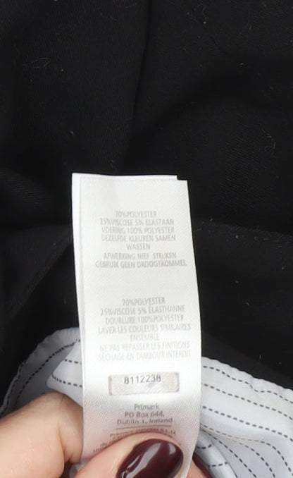 Atmosphere Women Black Size 10 Blazer Jacket Single Breasted Workwear