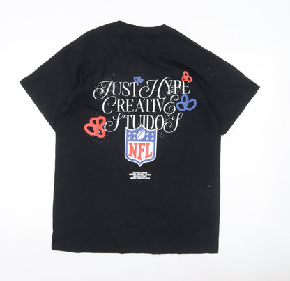 Mens UK Size M Hype Black  T-Shirt