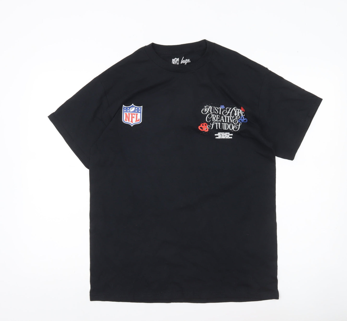 Mens UK Size M Hype Black  T-Shirt