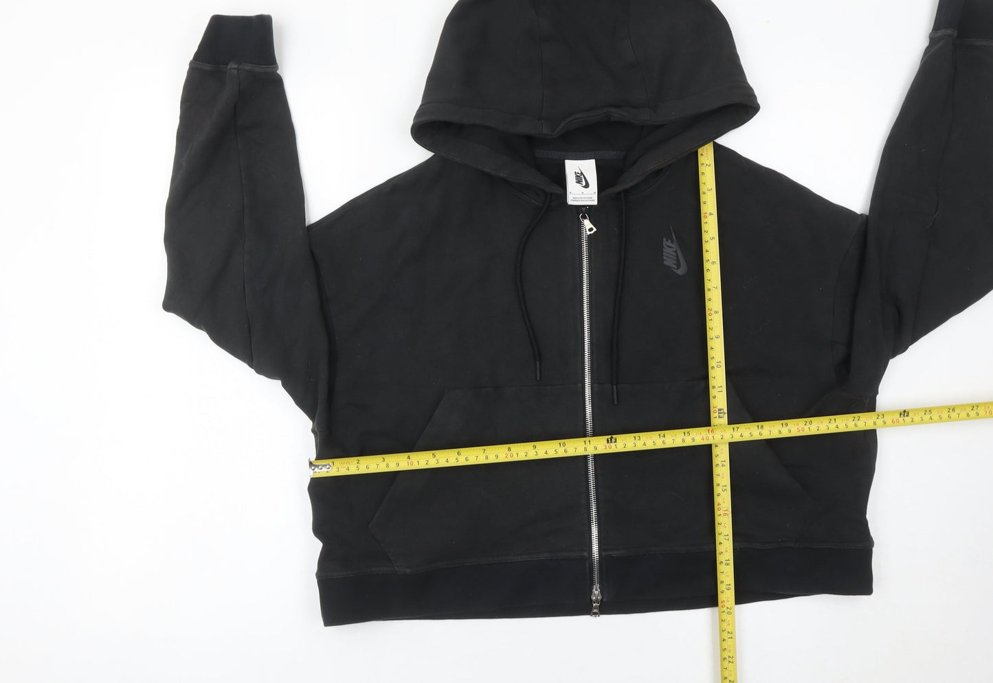 Nike Women’s Black Full Zip Hoodie Size M Regular Fit