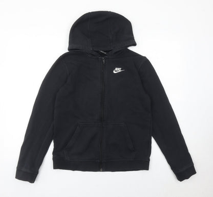 Boys UK Size XL Nike Black Full Zip Hoodie