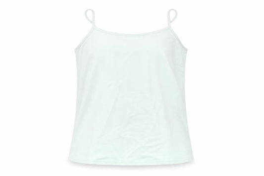 Denim & Co Womens Green Spaghetti Strap Camisole Tank Top S