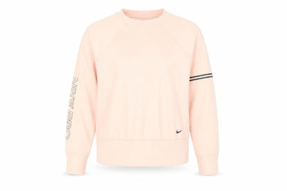 Womens UK Size S Nike Pink Pullover Sweatshirt