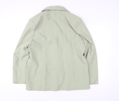 4th & Reckless Women’s Green Size 12 Single-Breasted Blazer Jacket