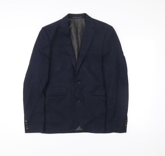 Mens UK Size 36 NEXT Regular Blue Suit Jacket