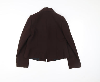 Elizabeth Emanuel Women’s Brown Blazer Jacket Size 16 Workwear