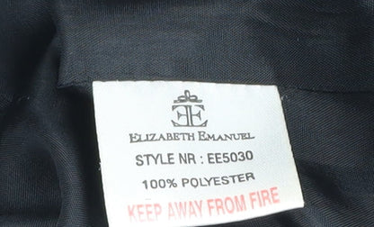 Elizabeth Emanuel Women’s Brown Blazer Jacket Size 16 Workwear